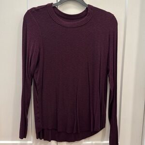 Burgundy long sleeve from aerie